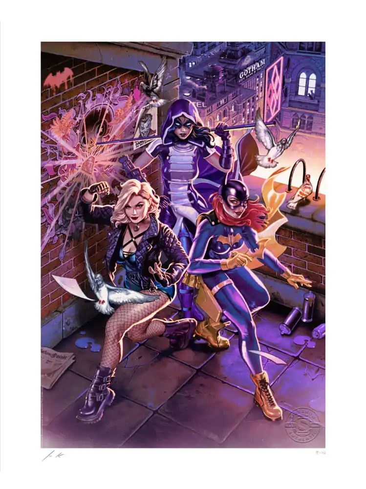 DC Comics Art Print Birds of Prey: Dawn Variant 46 x 61 cm - unframed product photo