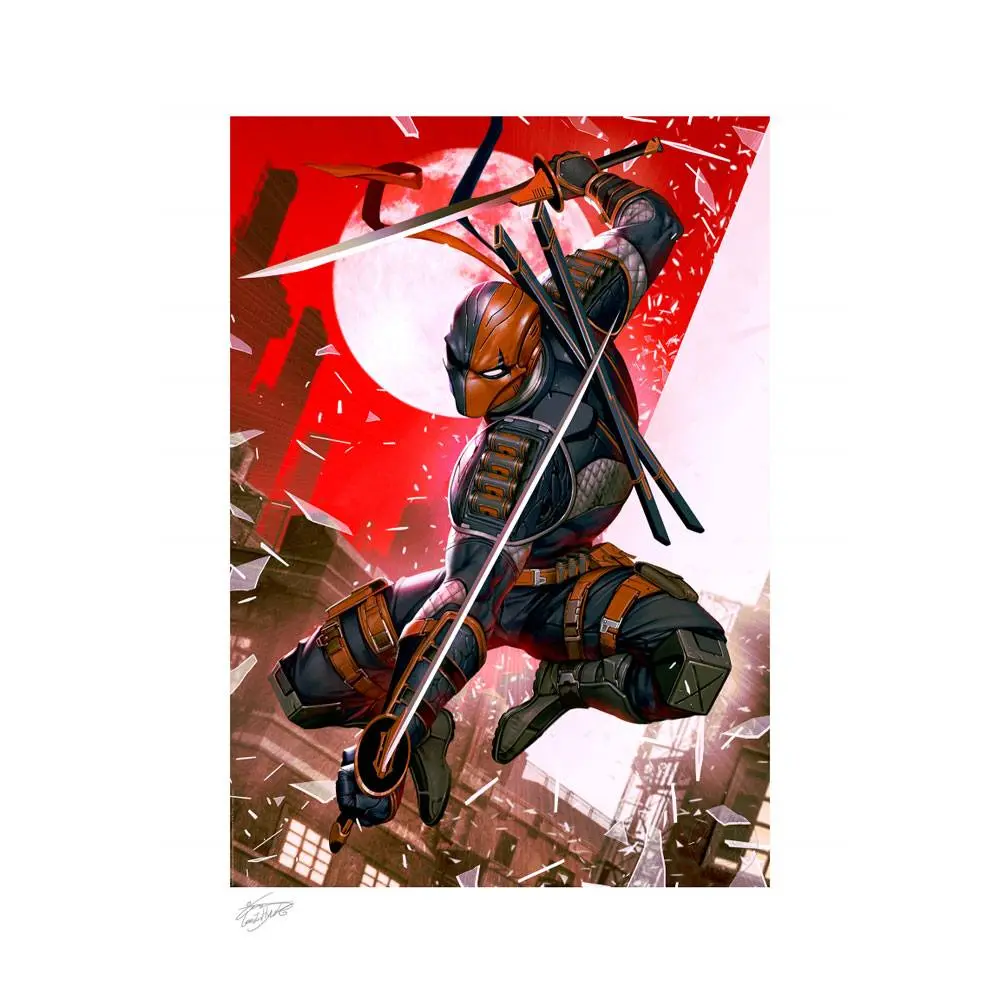 DC Comics Art Print Deathstroke 46 x 61 cm - unframed product photo