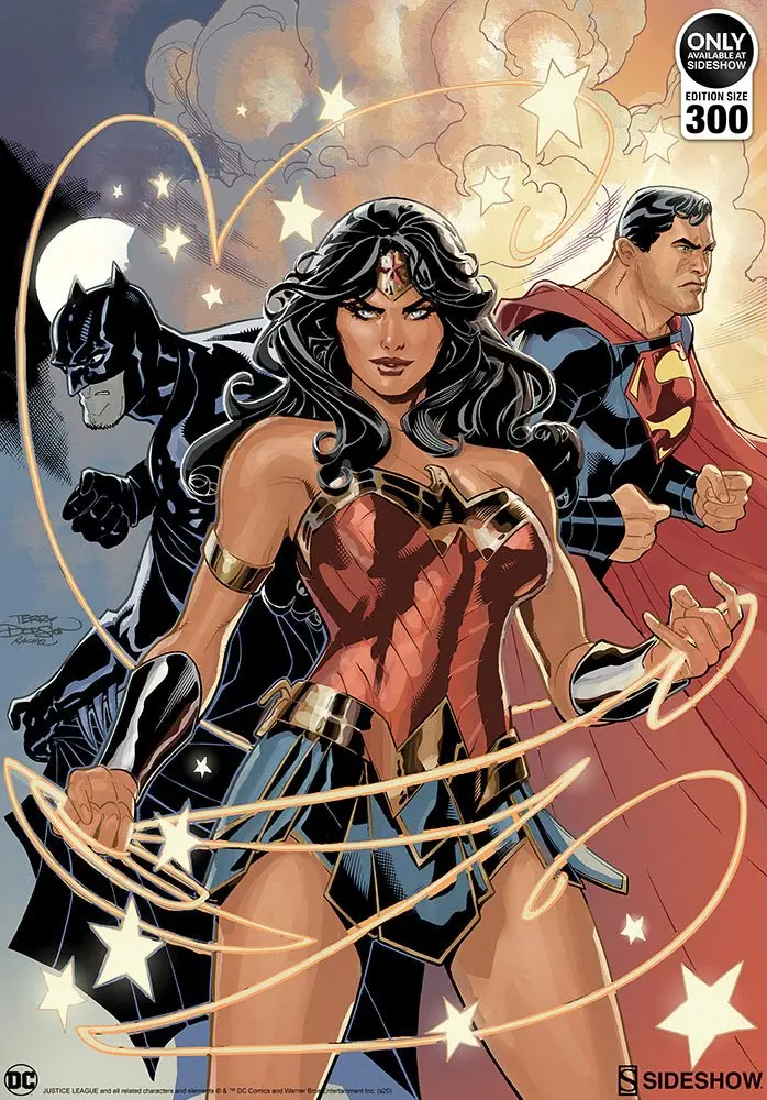 DC Comics Art Print Justice League 46 x 61 cm - unframed product photo