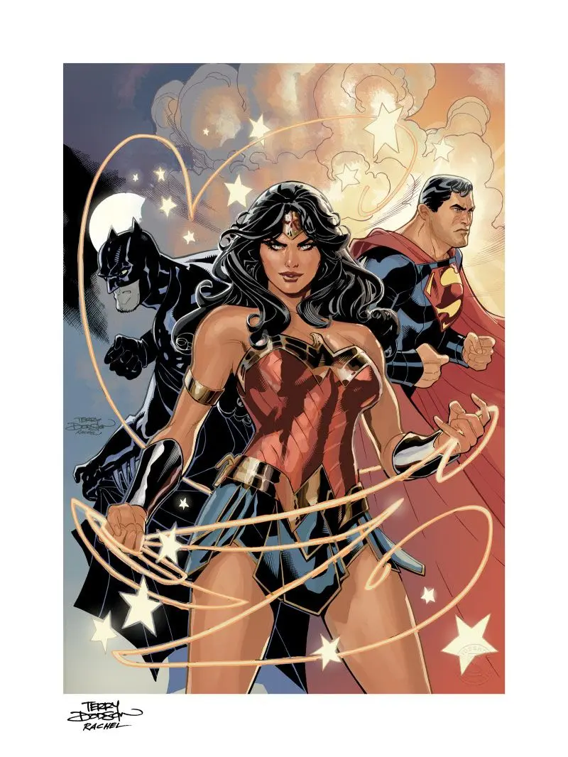 DC Comics Art Print Justice League 46 x 61 cm - unframed product photo