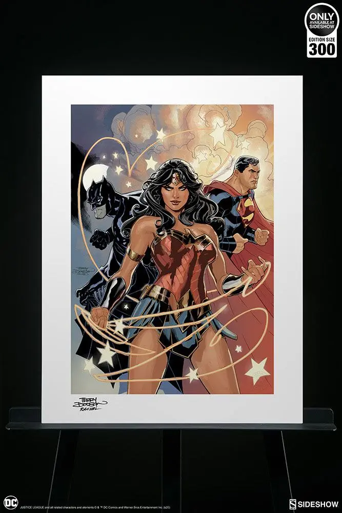 DC Comics Art Print Justice League 46 x 61 cm - unframed product photo