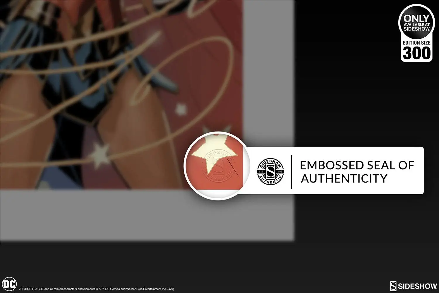 DC Comics Art Print Justice League 46 x 61 cm - unframed product photo