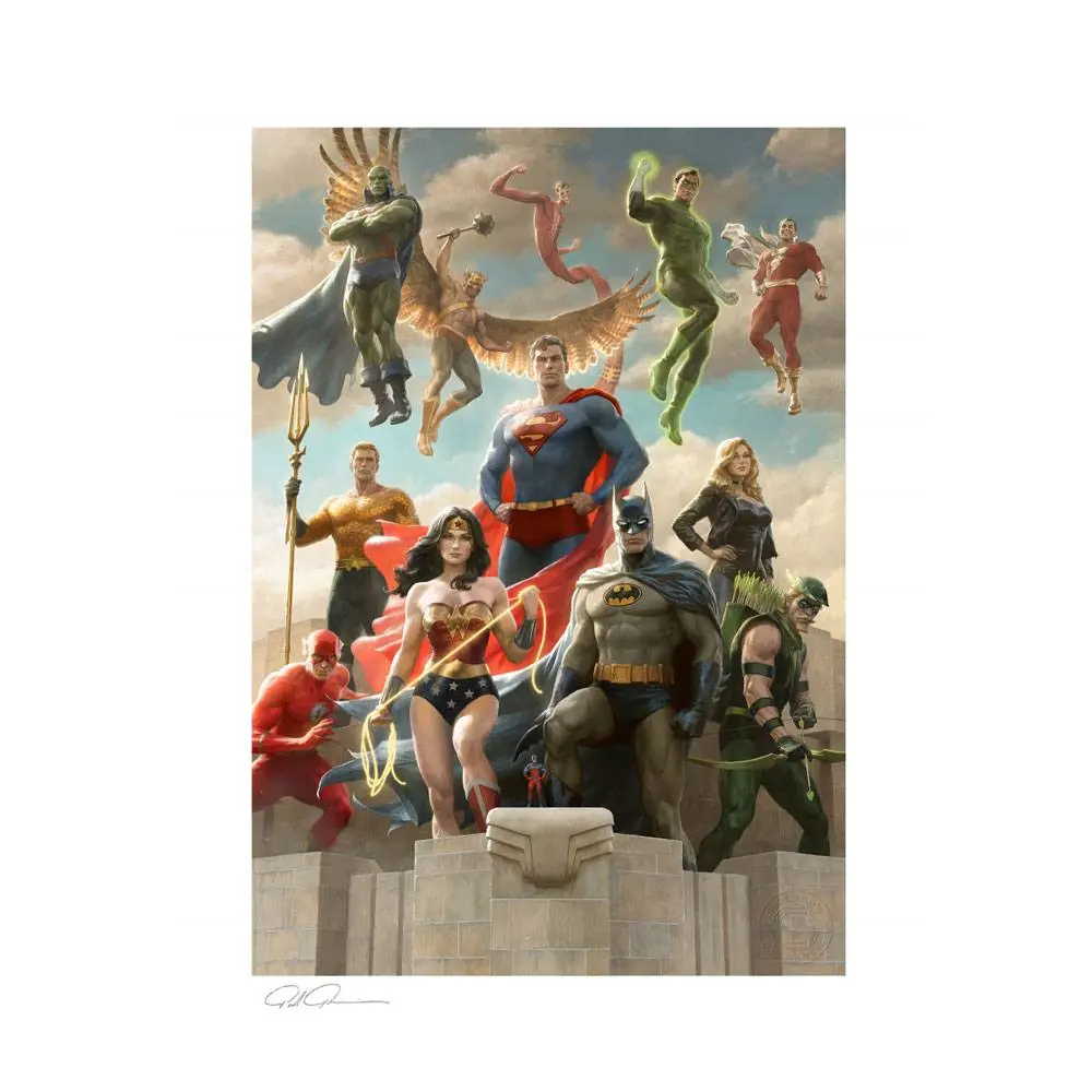 DC Comics Art Print Justice League: Classic Variant 46 x 61 cm - unframed product photo