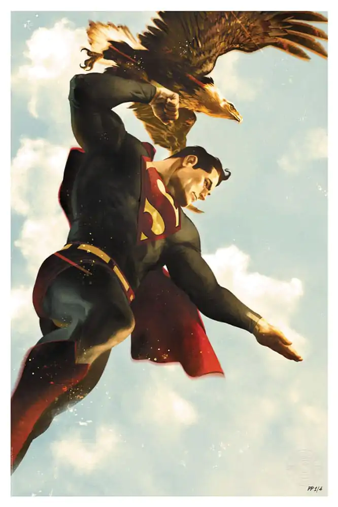 DC Comics Art Print Superman 61 x 41 cm - unframed product photo