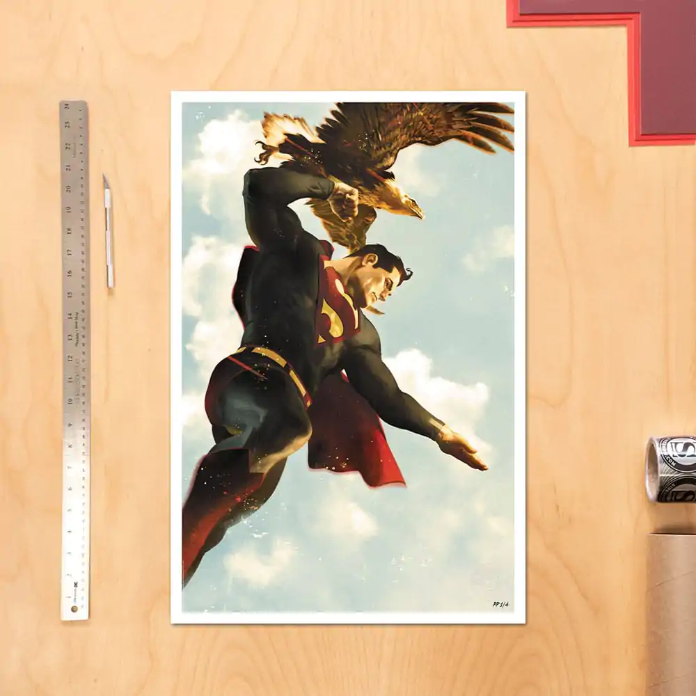 DC Comics Art Print Superman 61 x 41 cm - unframed product photo