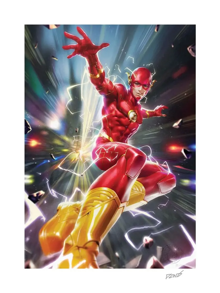 DC Comics Art Print The Flash 46 x 61 cm - unframed termékfotó