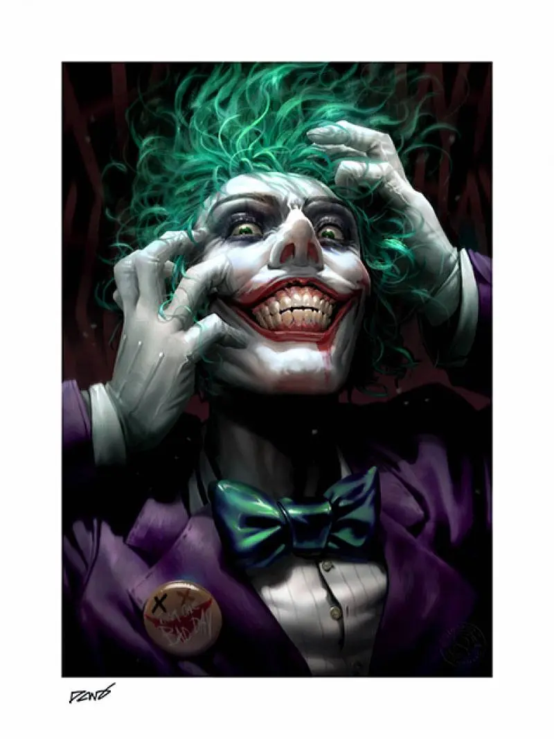 DC Comics Art Print The Joker: Just One Bad Day by Derrick Chew 46 x 61 cm - unframed product photo