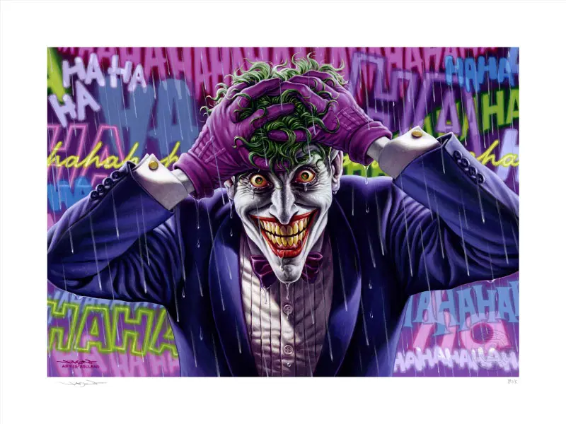 DC Comics Art Print The Joker: Last Laugh 46 x 61 cm - unframed product photo