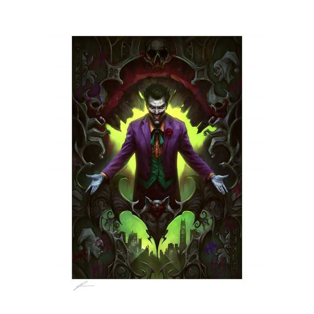 DC Comics Art Print The Joker: Wild Card 46 x 61 cm - unframed product photo
