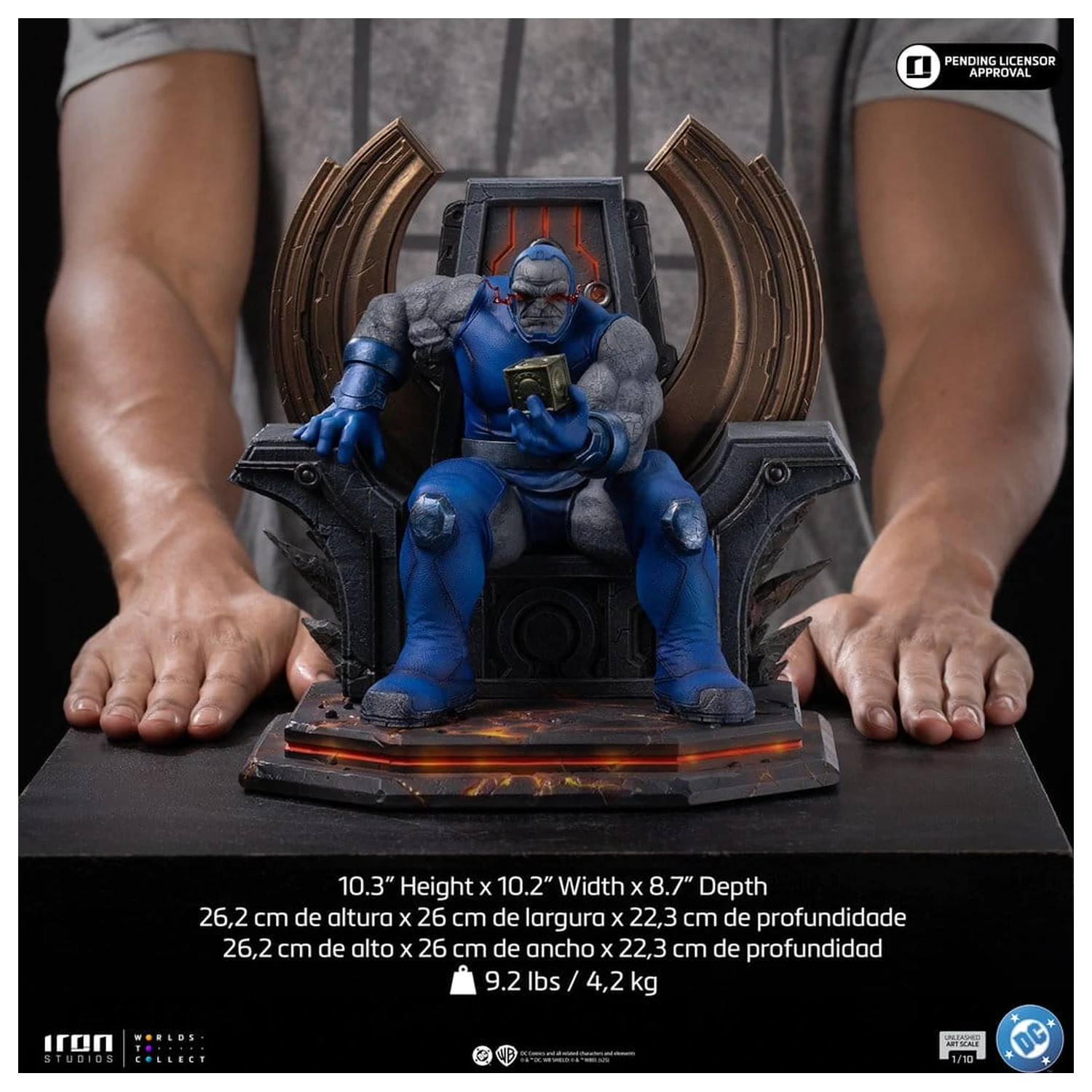 DC Comics Art Scale Statue 1/10 Darkseid Unleashed 26 cm product photo