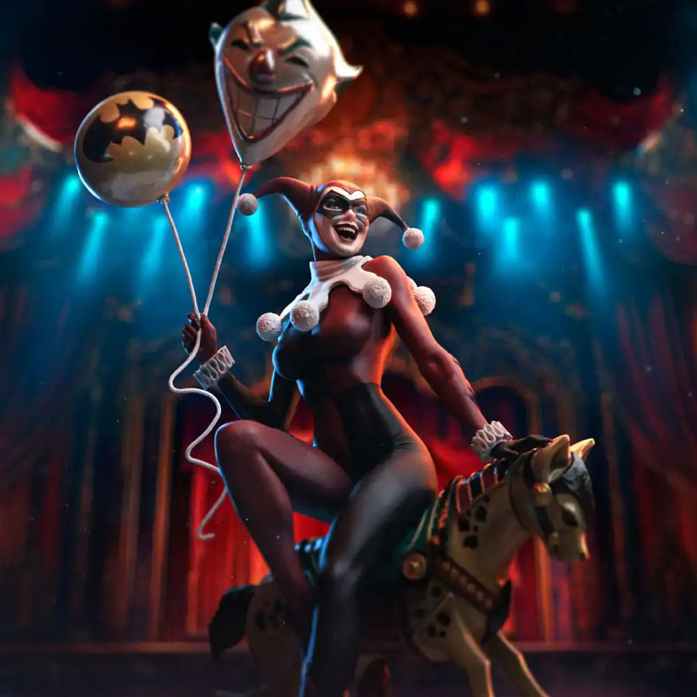 DC Comics Art Scale Statue 1/10 Harley Quinn Unleashed 30 cm termékfotó