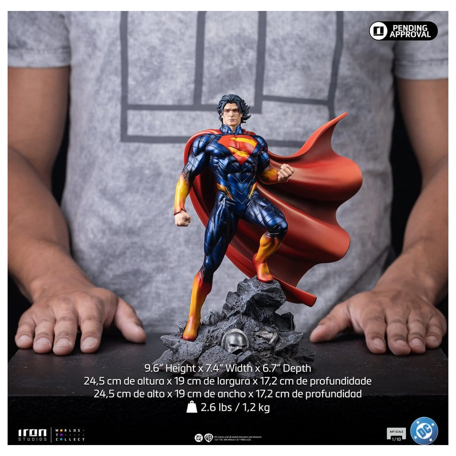 DC Comics Art Scale Statue 1/10 Superman Absolute 25 cm product photo
