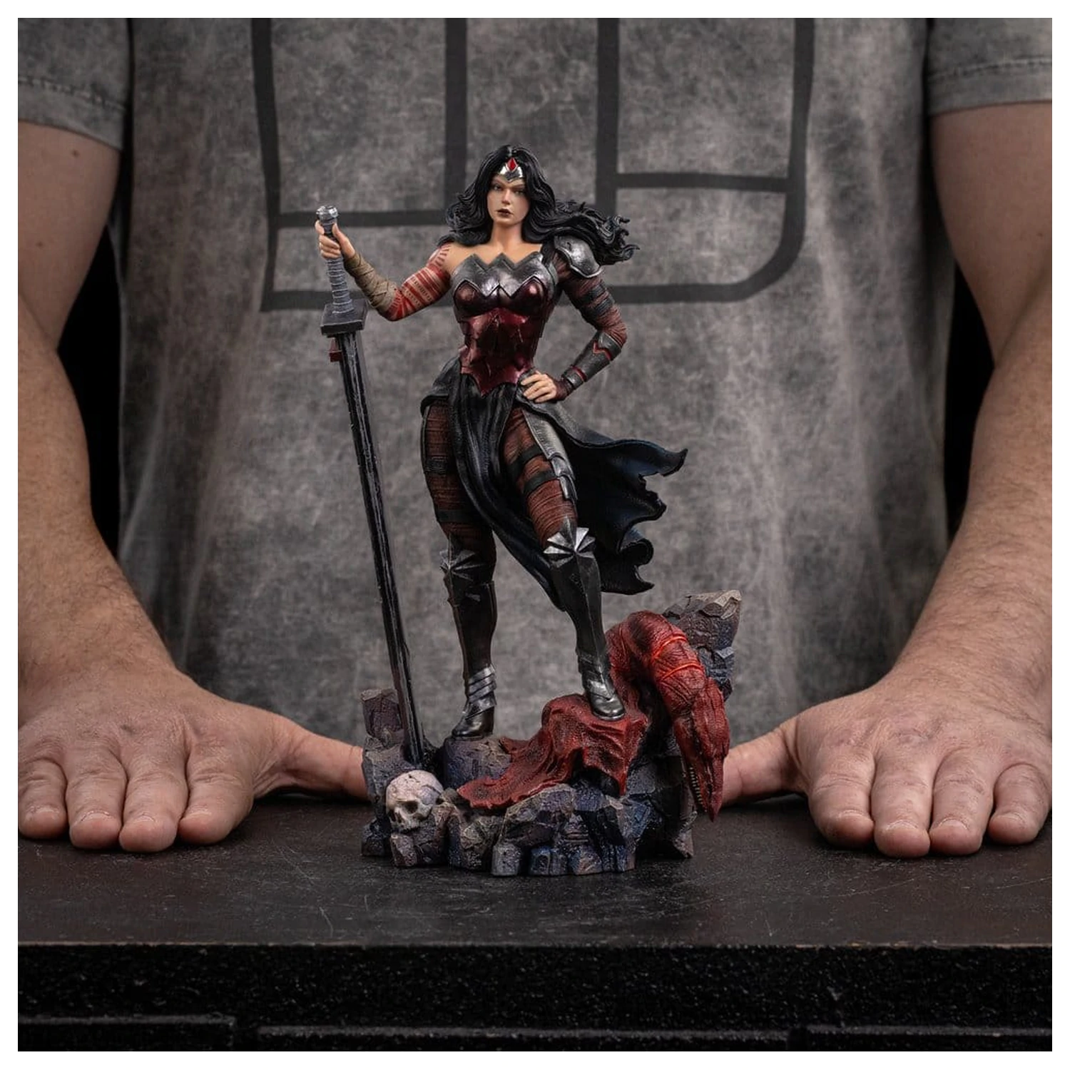DC Comics Art Scale Statue 1/10 Wonder Woman Absolute 25 cm product photo