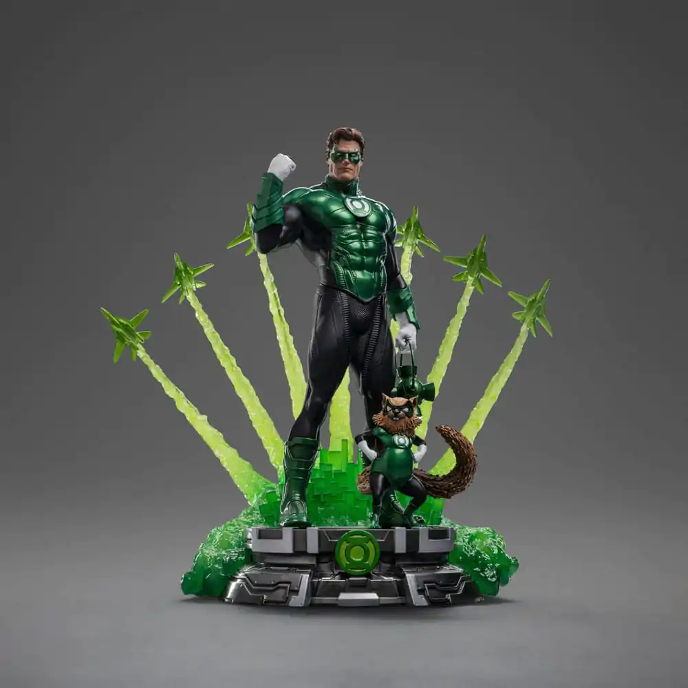 DC Comics Art Scale Deluxe Statue 1/10 Green Lantern Unleashed 24 cm termékfotó