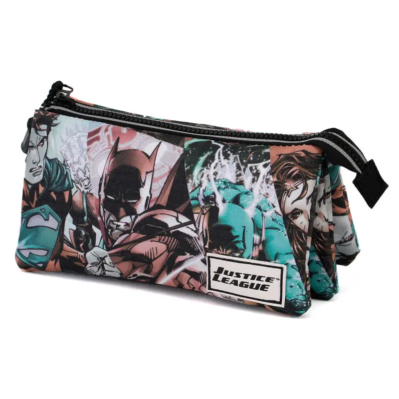 DC Comics Justice League triple pencil case product photo