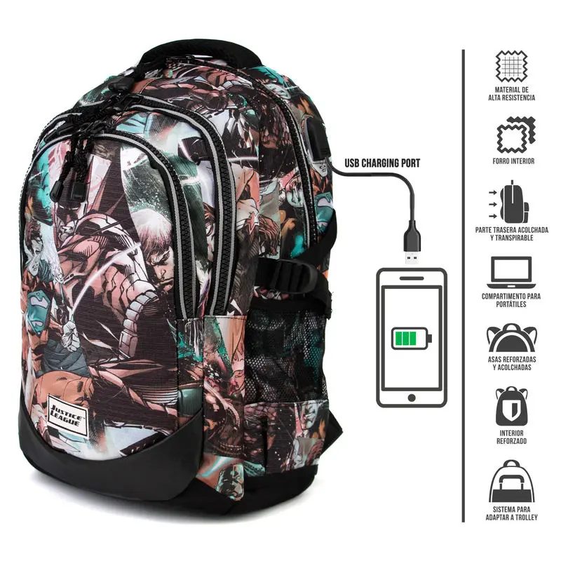 DC Comics Justice League backpack 44cm product photo