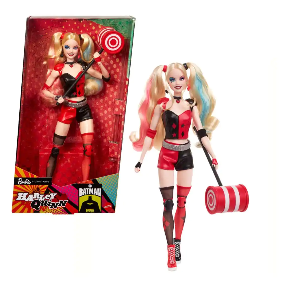 DC Comics Barbie Signature Doll Harley Quinn (Batman 85th Anniversary) product photo