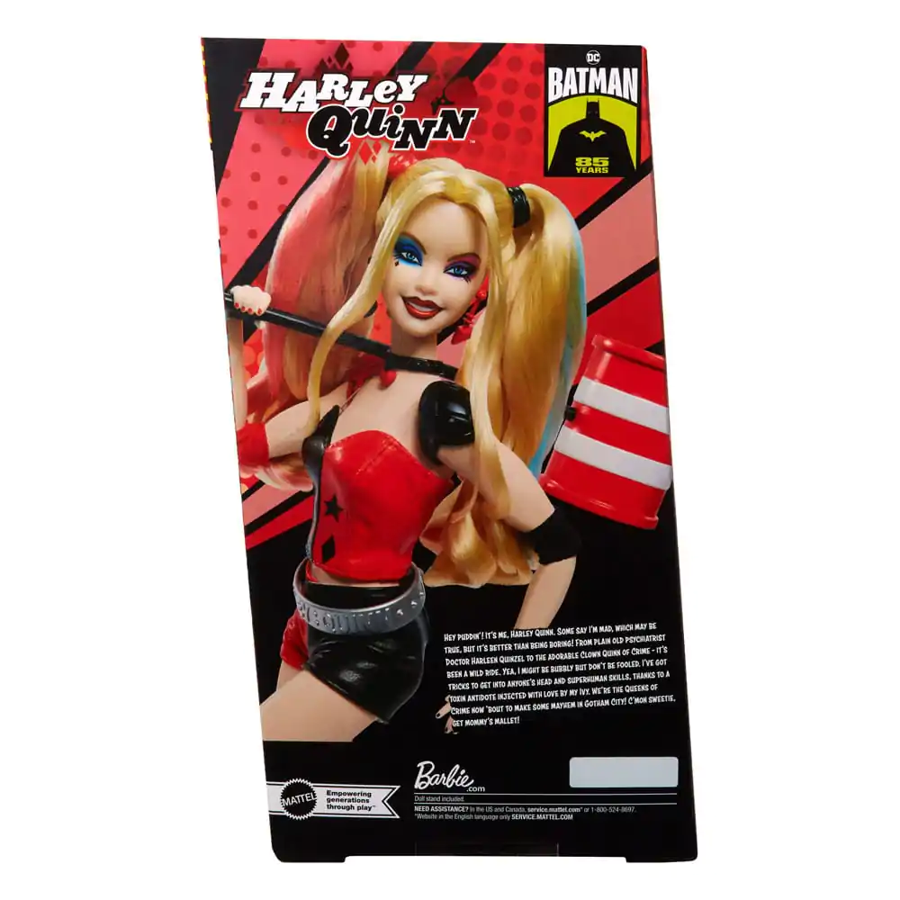 DC Comics Barbie Signature Doll Harley Quinn (Batman 85th Anniversary) product photo