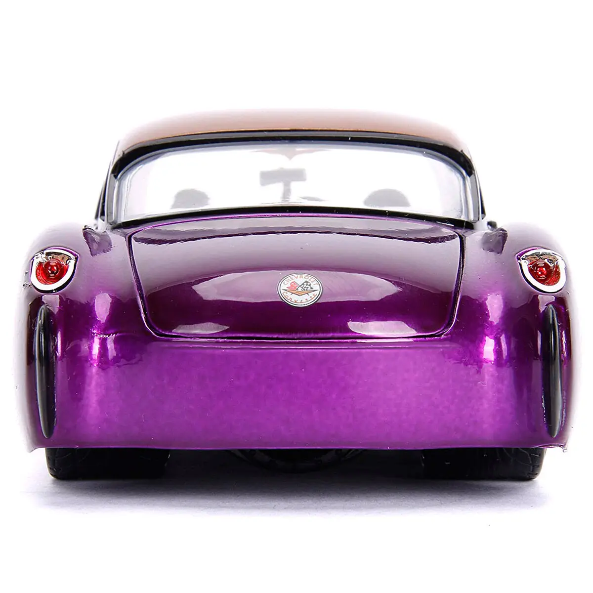 DC Comics Batgirl Chevy Corvette 1957 metal car + figure set product photo