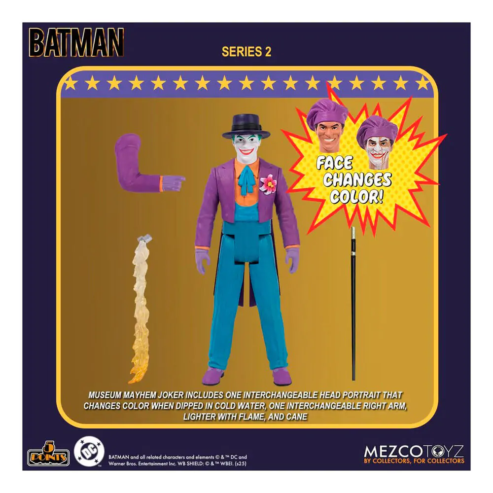 DC Comics Batman 1989 Series 2 The Joker Museum Mayhem figure 9,5cm product photo