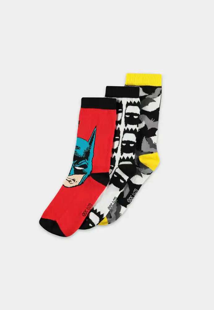 DC Comics Socks 3-Pack Batman 43-46 termékfotó