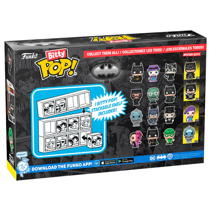 DC Comics Batman 85th Anniversary Bitty Funko POP! Vinyl Figure 4-Pack Mr. Freeze termékfotó