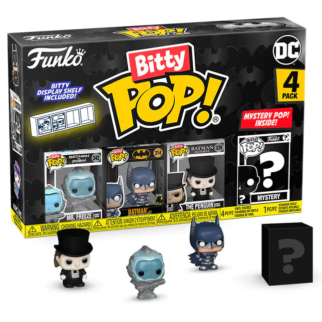 DC Comics Batman 85th Anniversary Bitty Funko POP! Vinyl Figure 4-Pack Mr. Freeze termékfotó