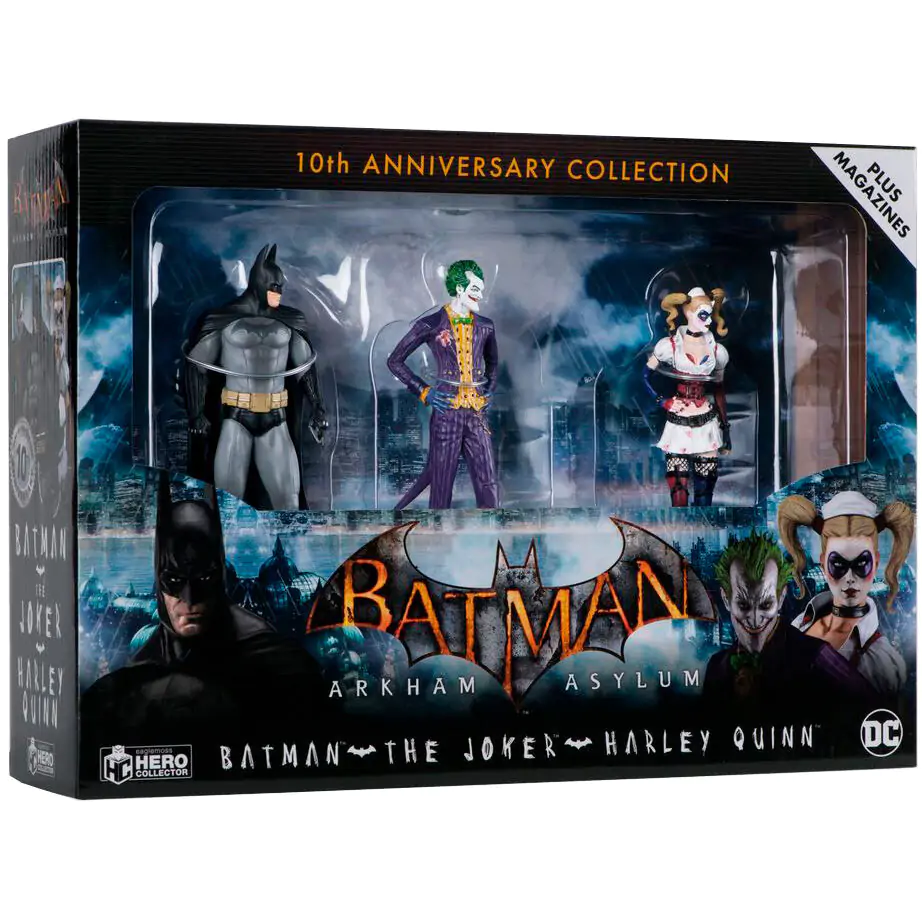 DC Comics Batman Arkham Asylum 10th Anniversary blister figures product photo