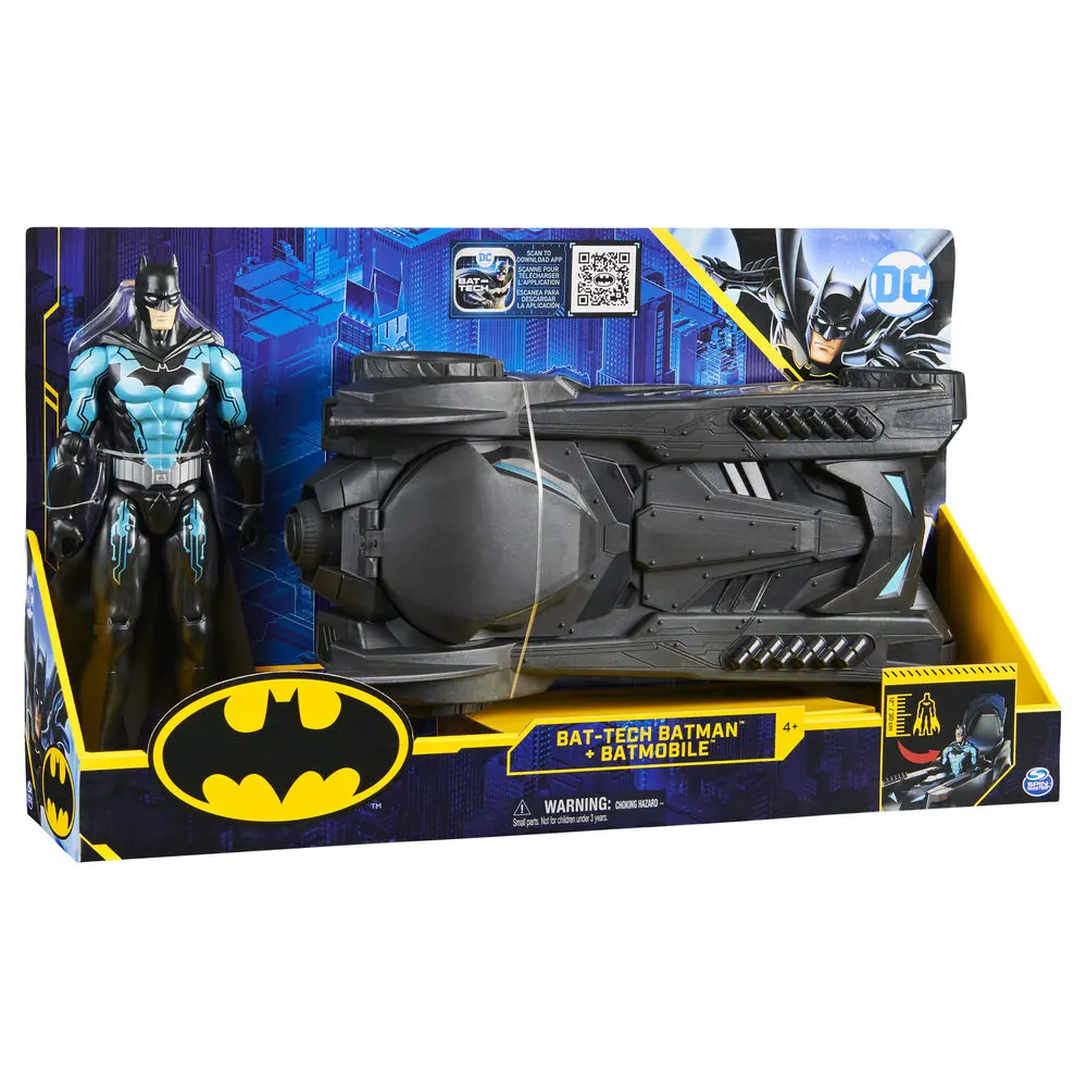 DC Comics Batman + Batmobil set figure 30cm product photo