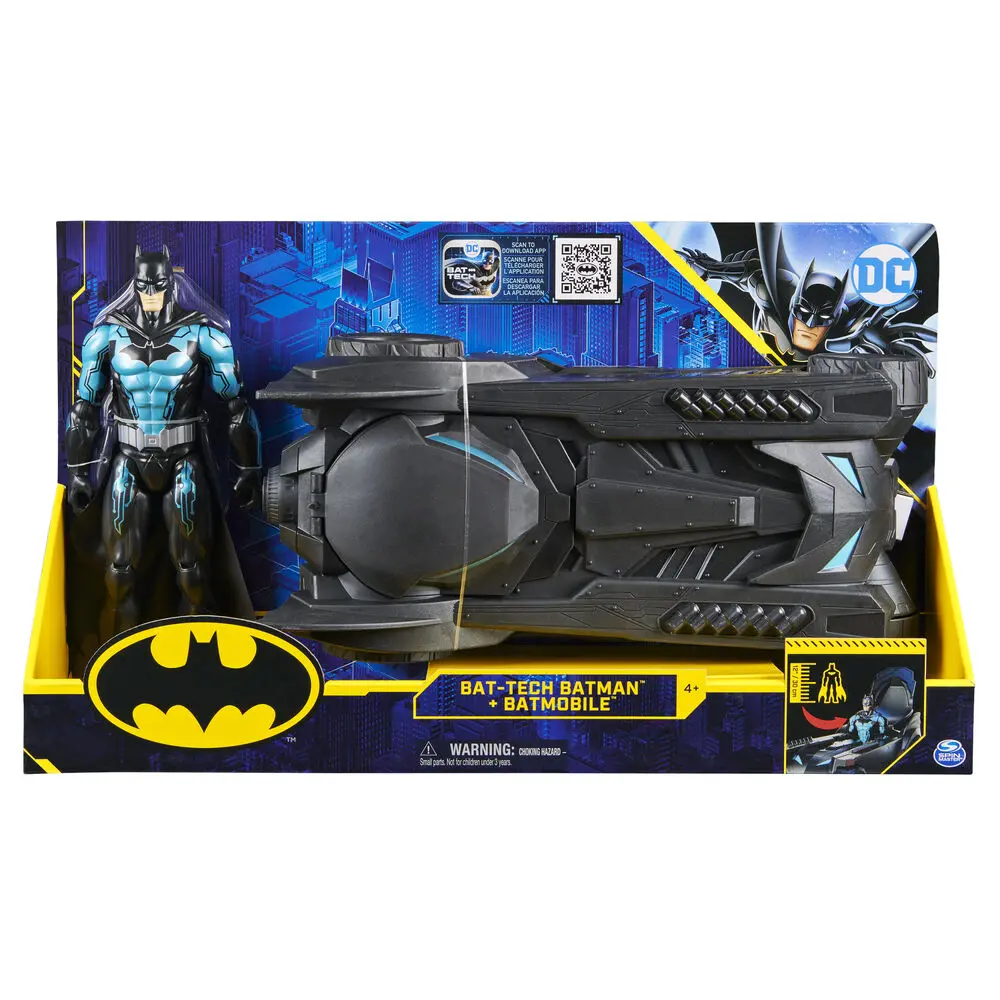 DC Comics Batman + Batmobil set figure 30cm product photo