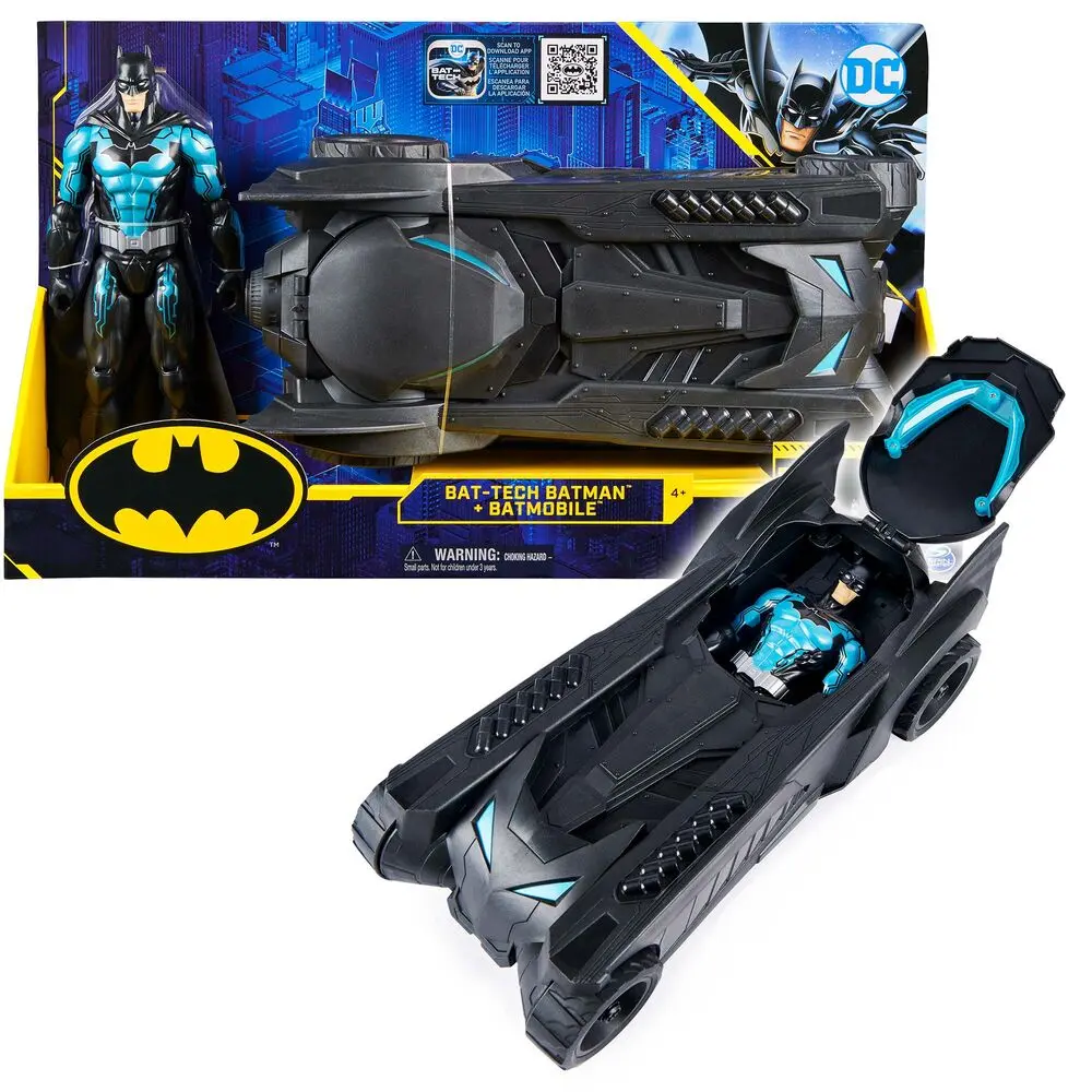 DC Comics Batman + Batmobil set figure 30cm product photo