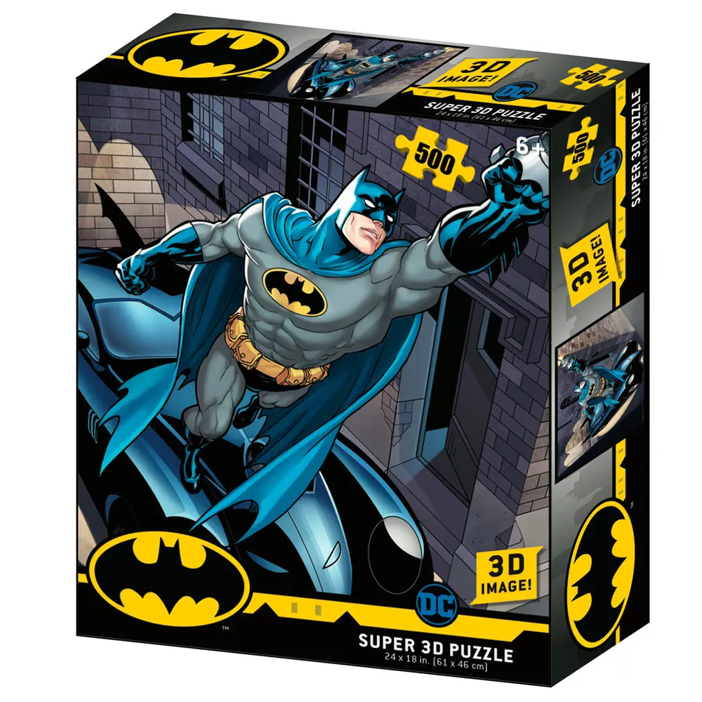 DC Comics Batman Batmobile Prime 3D puzzle 500pcs product photo