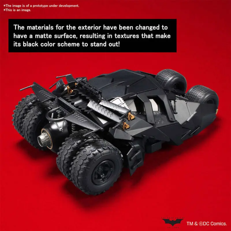DC comics Batman Begins Batmobile Car Model Kit figure 1/35 product photo
