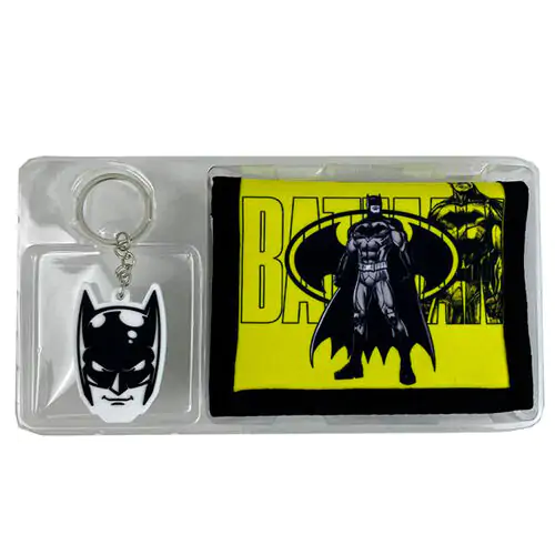 DC Comics Batman set wallet + keychain termékfotó