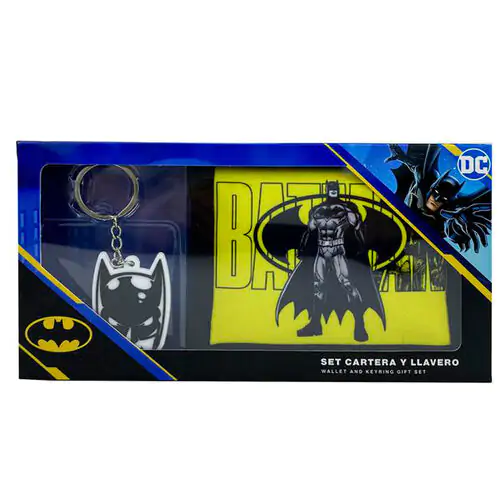 DC Comics Batman set wallet + keychain termékfotó