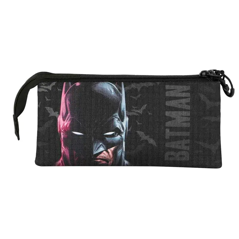 DC Comics Batman Face triple pencil case product photo