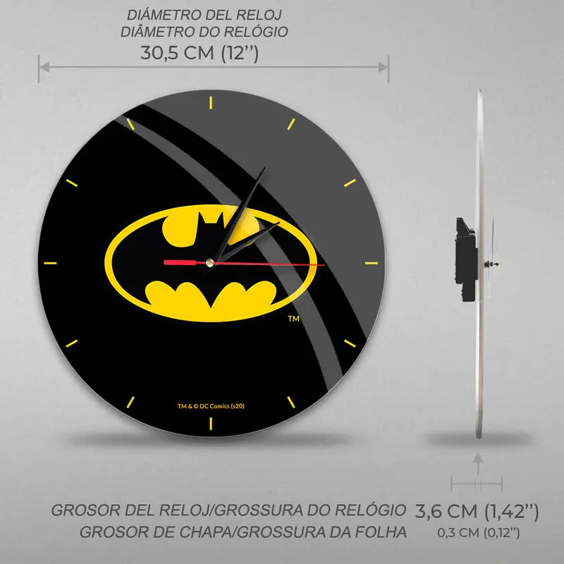 DC Comics Batman wall clock product photo