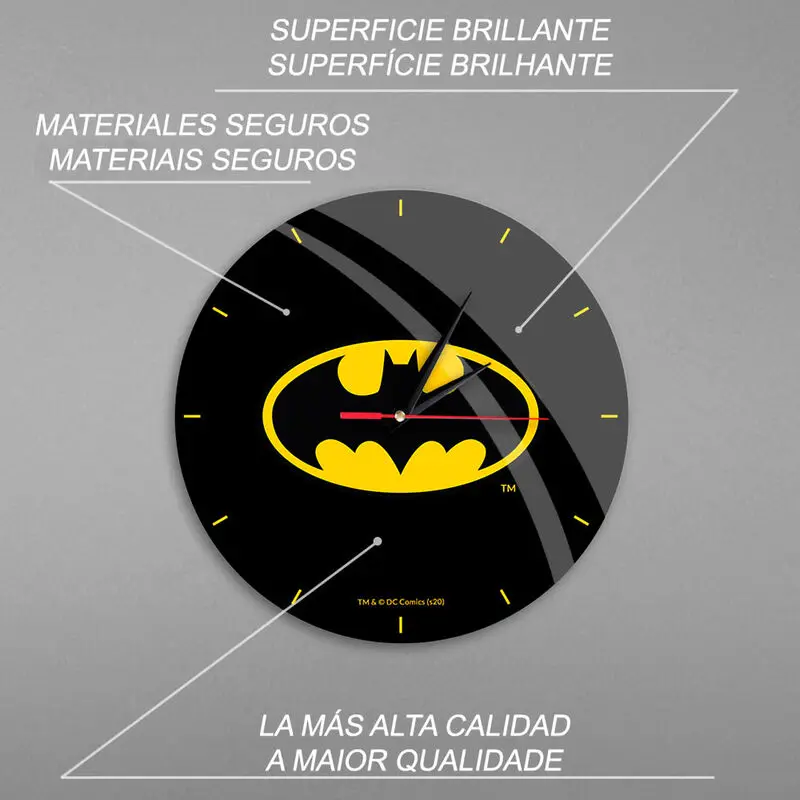 DC Comics Batman wall clock product photo