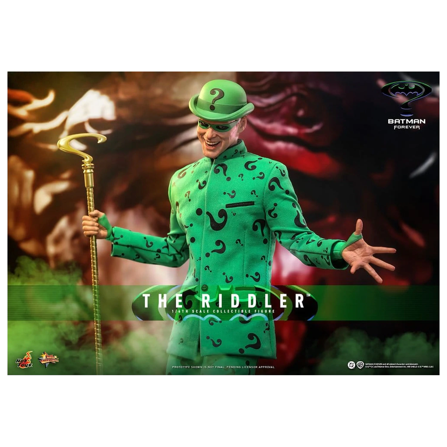 DC Comics Batman Forever Movie Masterpiece Action Figure 1/6 Riddler 31 cm product photo