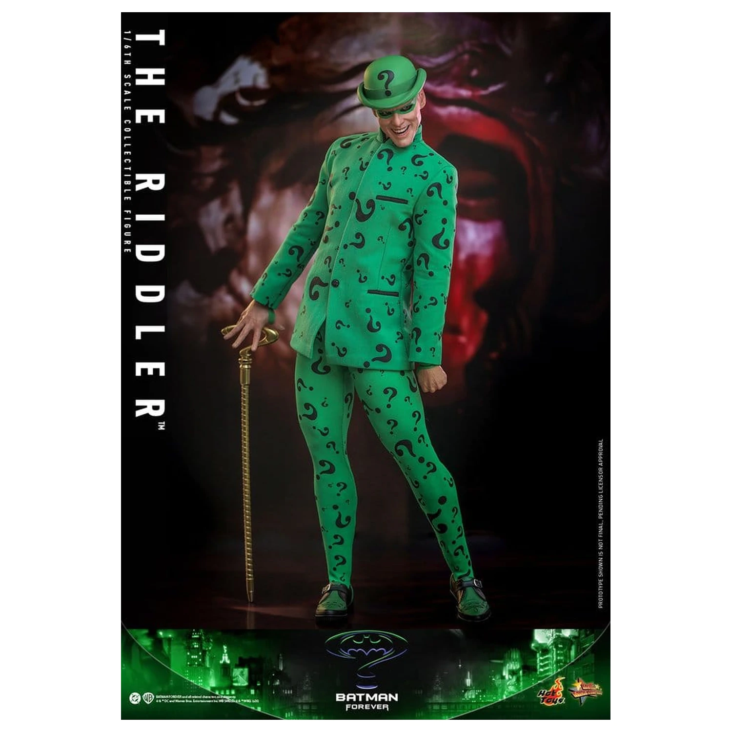 DC Comics Batman Forever Movie Masterpiece Action Figure 1/6 Riddler 31 cm product photo