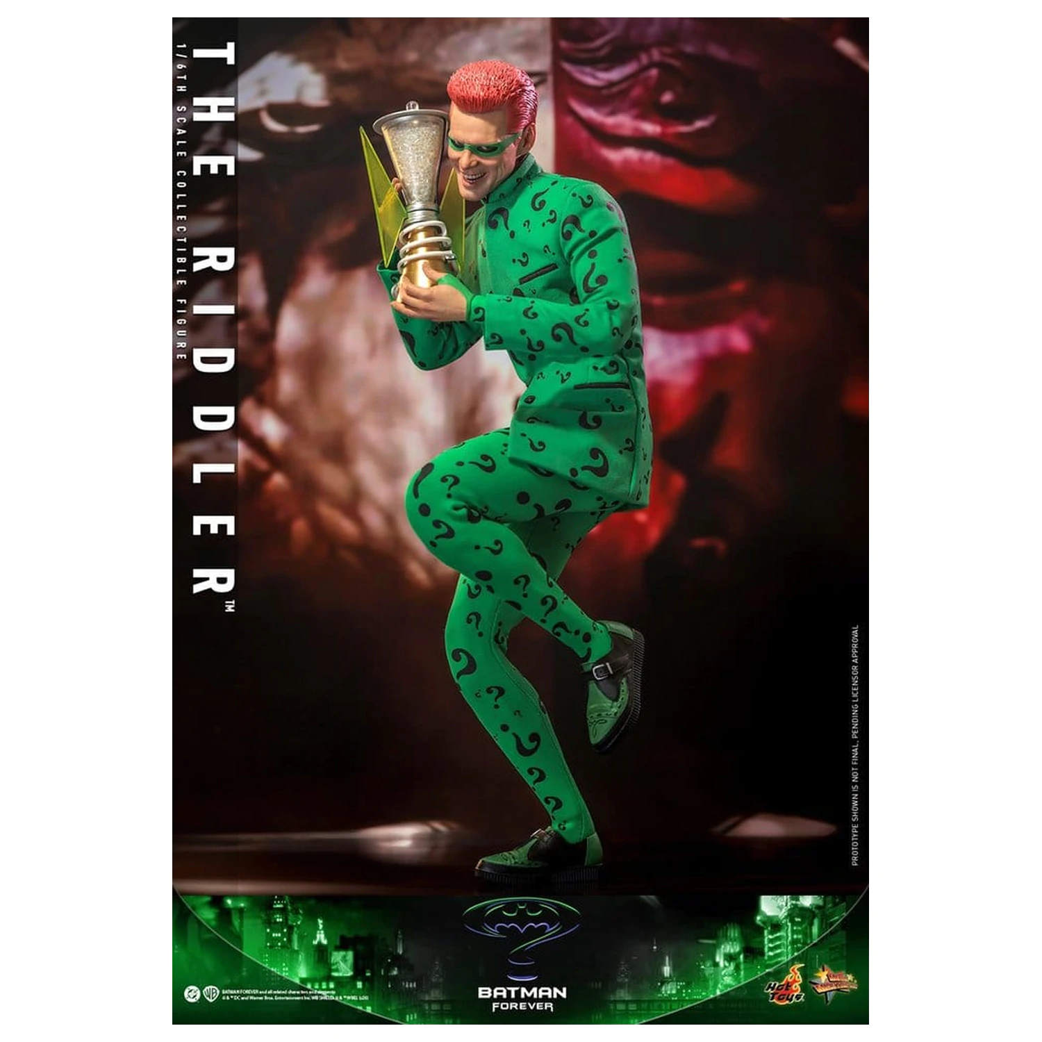 DC Comics Batman Forever Movie Masterpiece Action Figure 1/6 Riddler 31 cm product photo