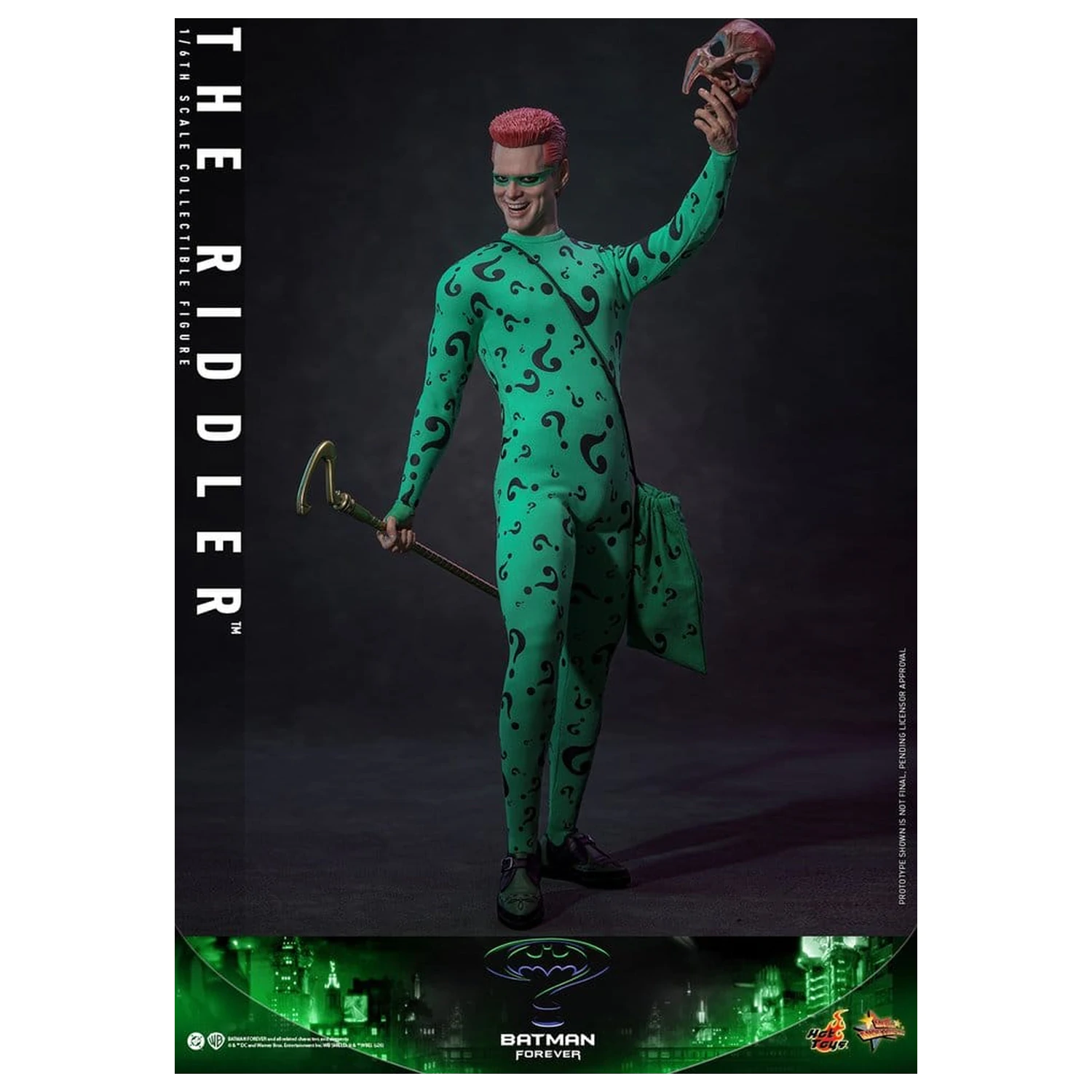 DC Comics Batman Forever Movie Masterpiece Action Figure 1/6 Riddler 31 cm product photo
