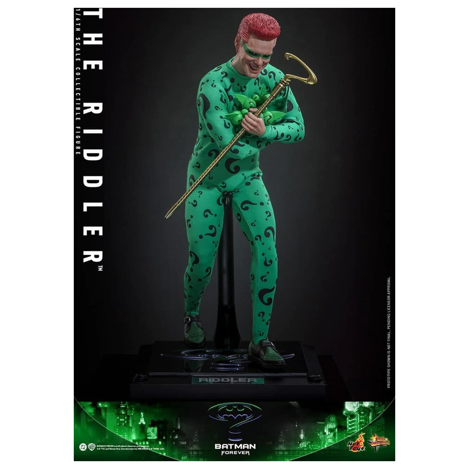 DC Comics Batman Forever Movie Masterpiece Action Figure 1/6 Riddler 31 cm product photo