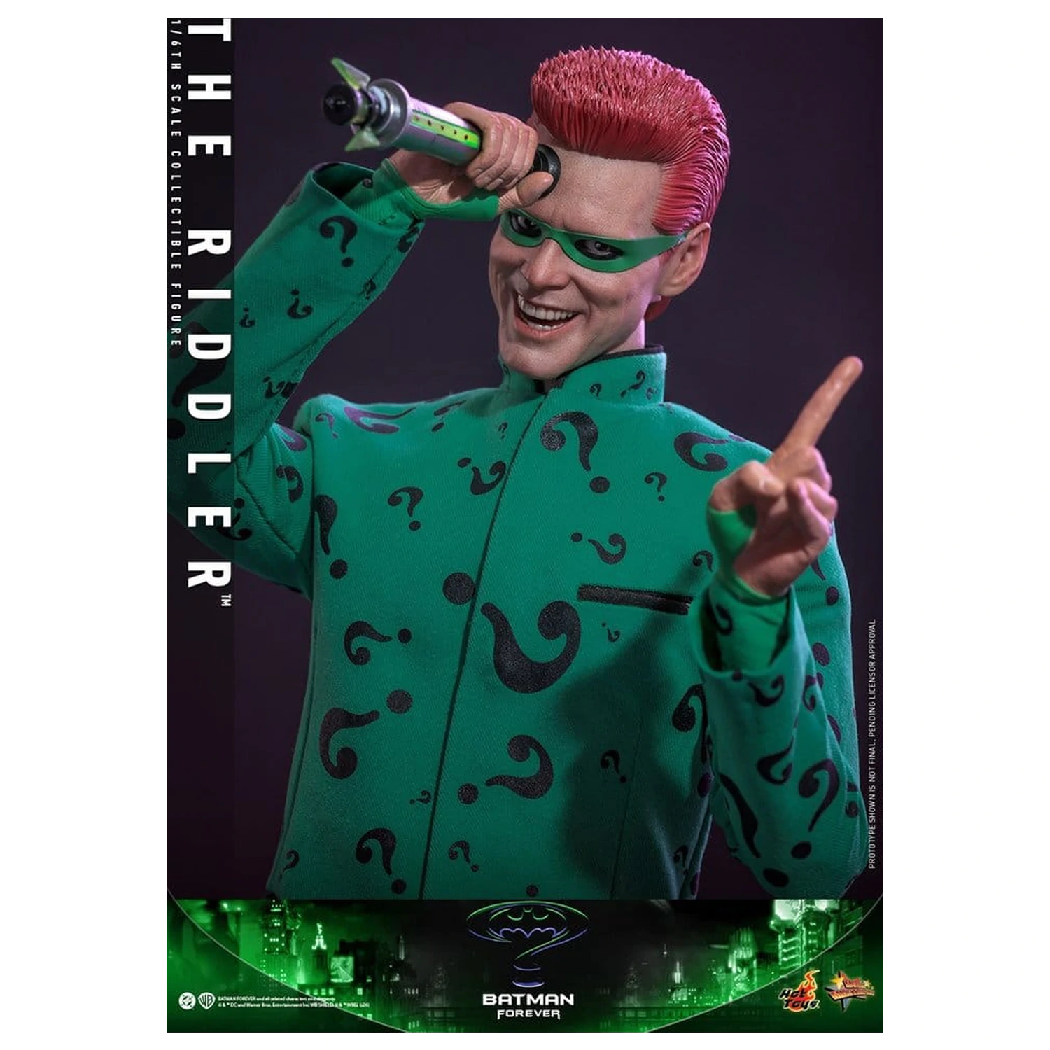 DC Comics Batman Forever Movie Masterpiece Action Figure 1/6 Riddler 31 cm product photo