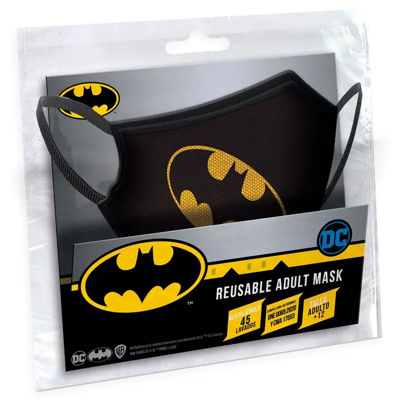 DC Comics Batman Gotham reusable adult face mask product photo