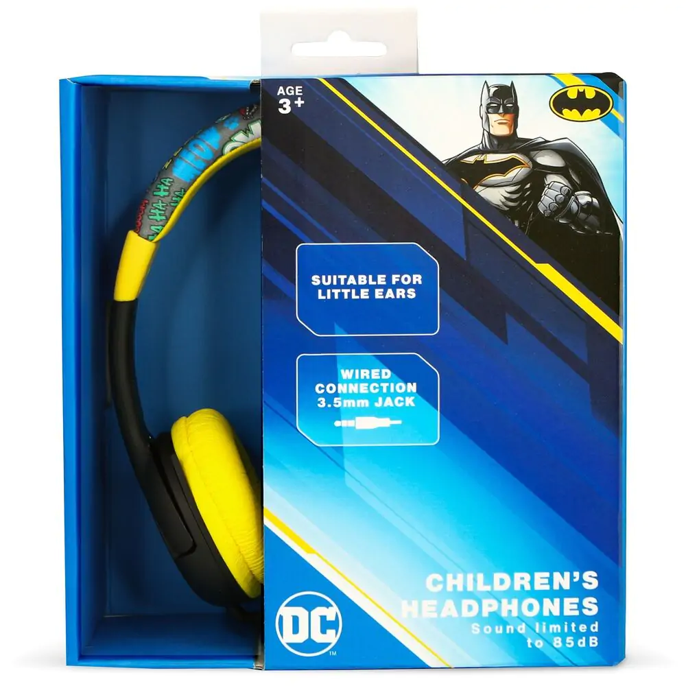 DC Comics Batman kids headphones termékfotó