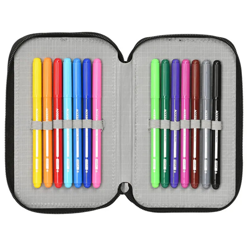 DC Comics Batman Hero double pencil case 28pcs product photo