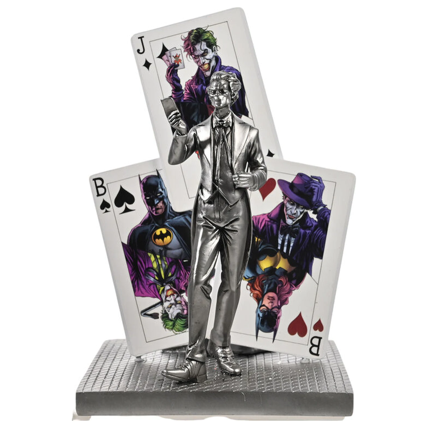 DC Comics Batman & Joker Stack Of Cards figure product photo