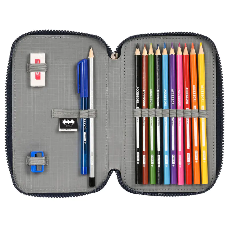 DC Comics Batman Legendary double pencil case 28pcs product photo