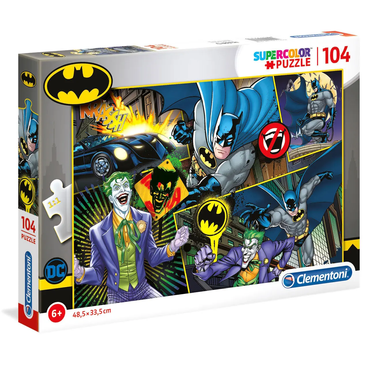 DC Comics Supercolor Jigsaw Puzzle Batman (104 pieces) product photo